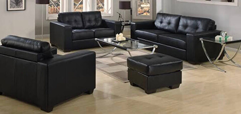 3 x 2 x 1 Lounge Suite with footstool